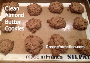 Clean Almond Butter Cookies