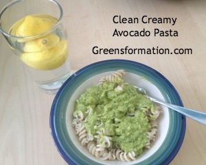 Clean Creamy Avocado Pasta