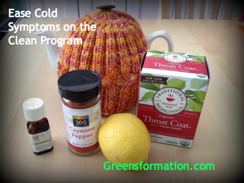 Ease Cold Symptoms on the Clean Program
